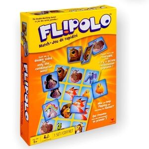 Cardinal Flipolo Board Game Matching Action Game NEW SEALED